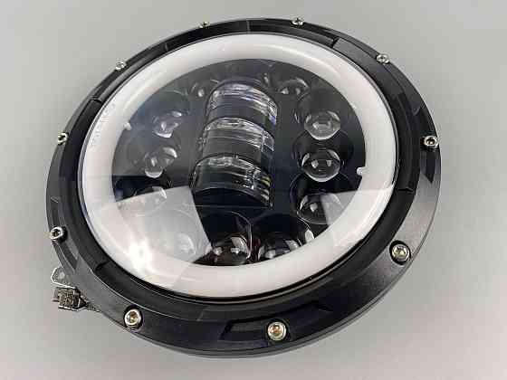 Фара головного світла LED 65 W (ближній + дальні + ходові вогні) 7 дюймів Мукачево