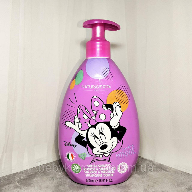 Дитячий шампунь та гель для душу 2 в 1 Minnie 500 мл. Львів - фото 1