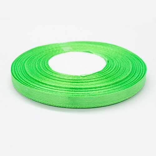 Стрічка атласна 7 мм зелена 23 м Київ - фото 1