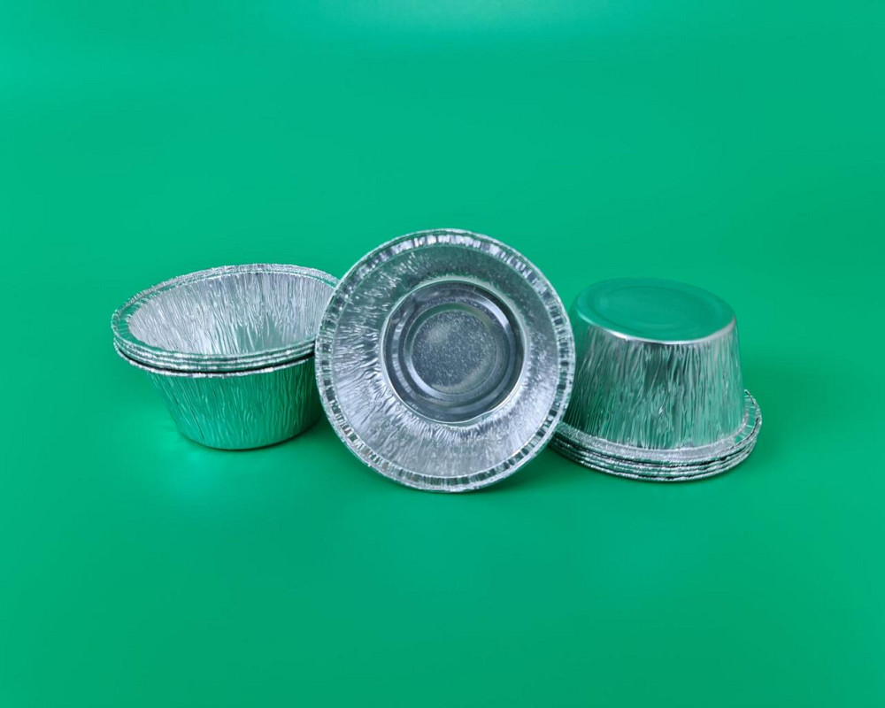 Круглая, пищевая, алюминиевая форма 137мл  С5-01G 100шт (1 пачка) Харьков - изображение 4