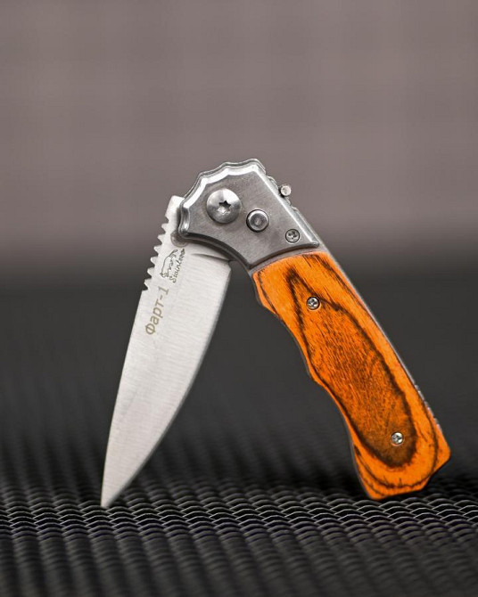 Ніж викидний wood ВТ6954 Одеса - фото 4