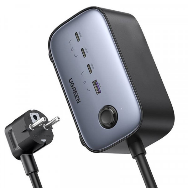 Зарядний пристрій 4xUSB 100W Nexode Pro (3хUSB-C+USB-A) CD270 Ugreen (60167) Киев - изображение 3