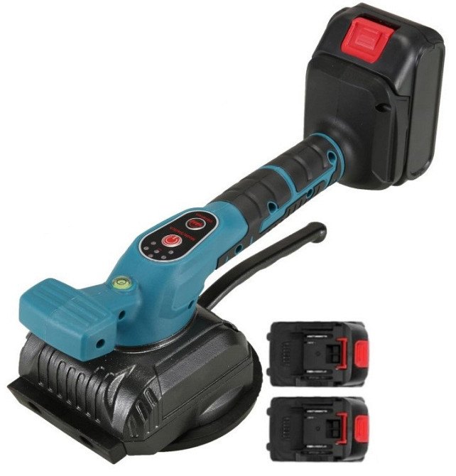 Акумуляторна віброприсоска BX-7031 130 мм 2x36В для плитки, вакуумна присоска з вібрацією 12000 об/хв Одеса - фото 1