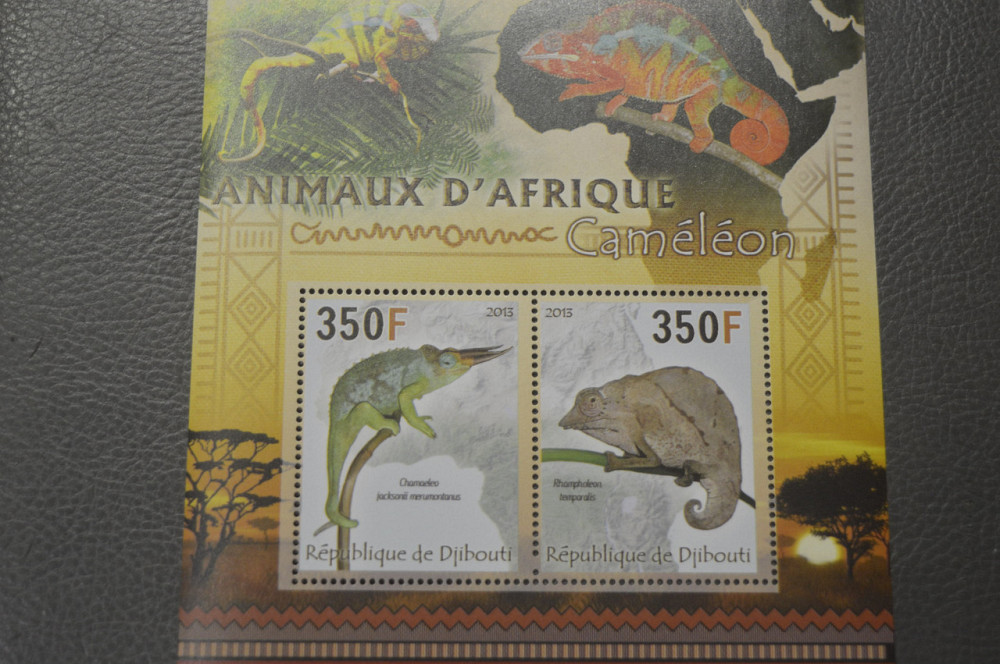 Джибути. Фауна. Техника. Блок. 2013 год (М) Полтава - изображение 1