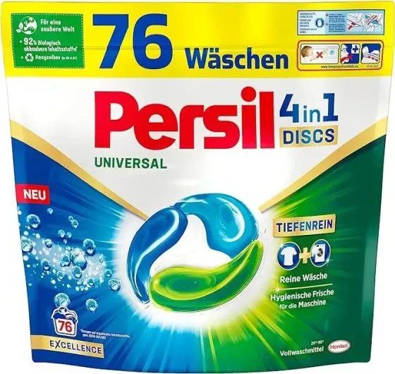 Капсулы для стирки универсал Persil 4 в 1 76 шт Киев