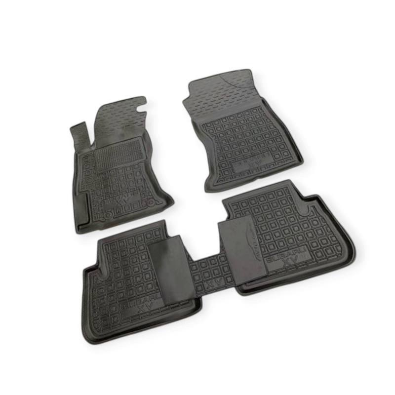 Коврики Субару xv 2017-> борт 2,5см, с перемычкой салона Мукачево - изображение 1