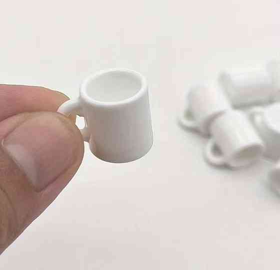 Набір мініатюрних чашок із смоли 10 шт для декору та DIY Київ