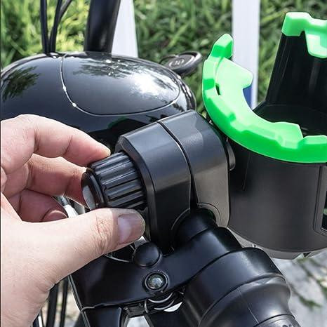 Підстаканник для велосипеда/коляски з утримувачем телефону, поворот на 360° Чорний Бровари - фото 2