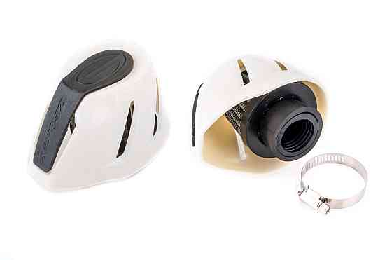 Фільтр повітряний (нульовик) Ø28/35mm (білий) KM (mod:KY-A-181) Мукачево