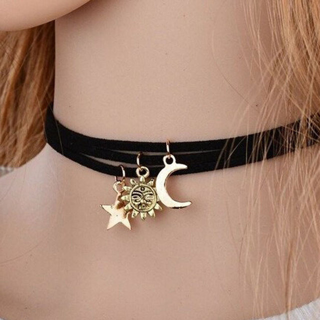 Чокеры набор женский с подвесками Киев - изображение 1