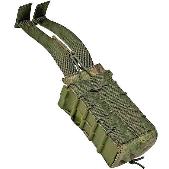 Підсумок на 2 магазини жорсткий з фіксаторами Мультикам Cordura 1000 D Київ