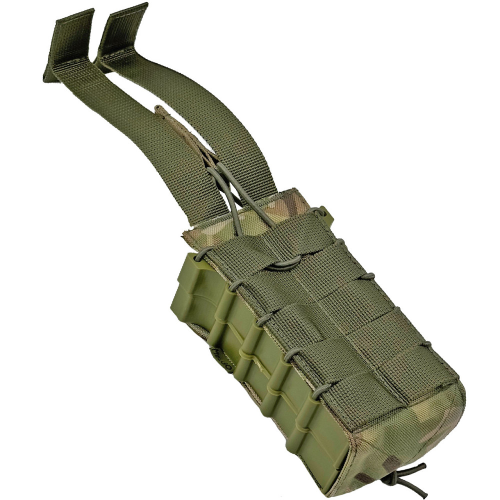 Підсумок на 2 магазини жорсткий з фіксаторами Мультикам Cordura 1000 D Київ - фото 4