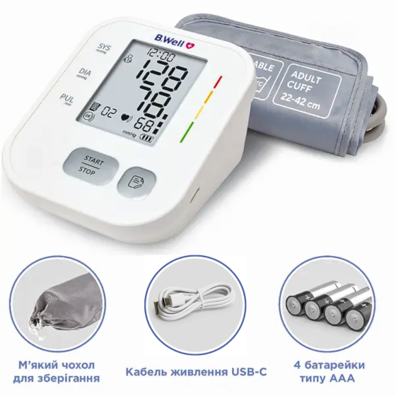 Автоматический тонометр B.Well PRO-25 Днепр