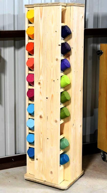 Органайзер для аэрозольных красок 