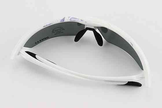 УЦІНКА Окуляри з набором для догляду, змінні лінзи 5шт, у твердому чохлі, білі SGL-V08 (незначні пятна фарби на оправі) Киев