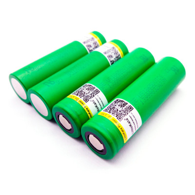 Акумулятор 18650 3000mAh (2850-3000mah), 30A, 3.7V (2.75-4.2V), green, PVC BOX Liitokala (Lii-VTC6) Вінниця - фото 1