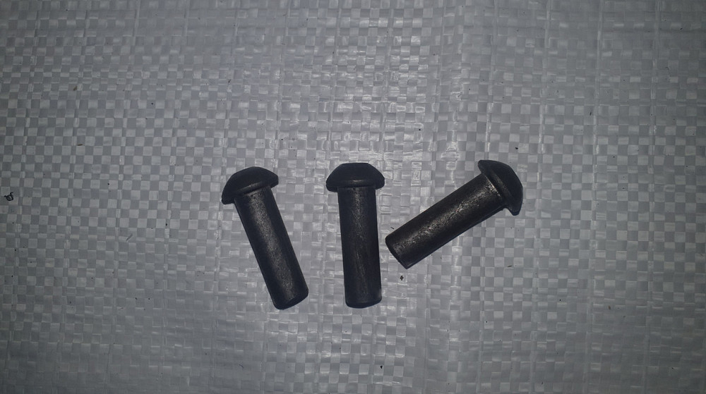 Заклепка сталева (напівкругла головка) 10х38 мм. Харків - фото 1