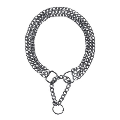 Ошейник для животных Trixie трехрядный хромированный 65 см/2.5 мм (4011905022697) Винница - изображение 1