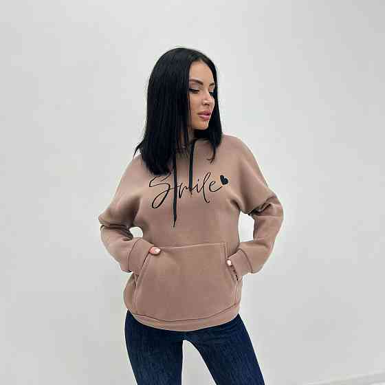 Женский худи с принтом 