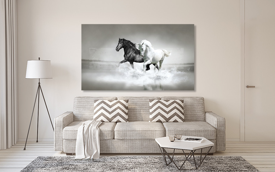 Картина холст в гостиную / спальню Коні    MLP_95 80х160см Киев - изображение 2