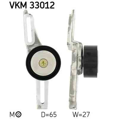 Ролик натягувача ременя SKF VKM 33012 Вінниця