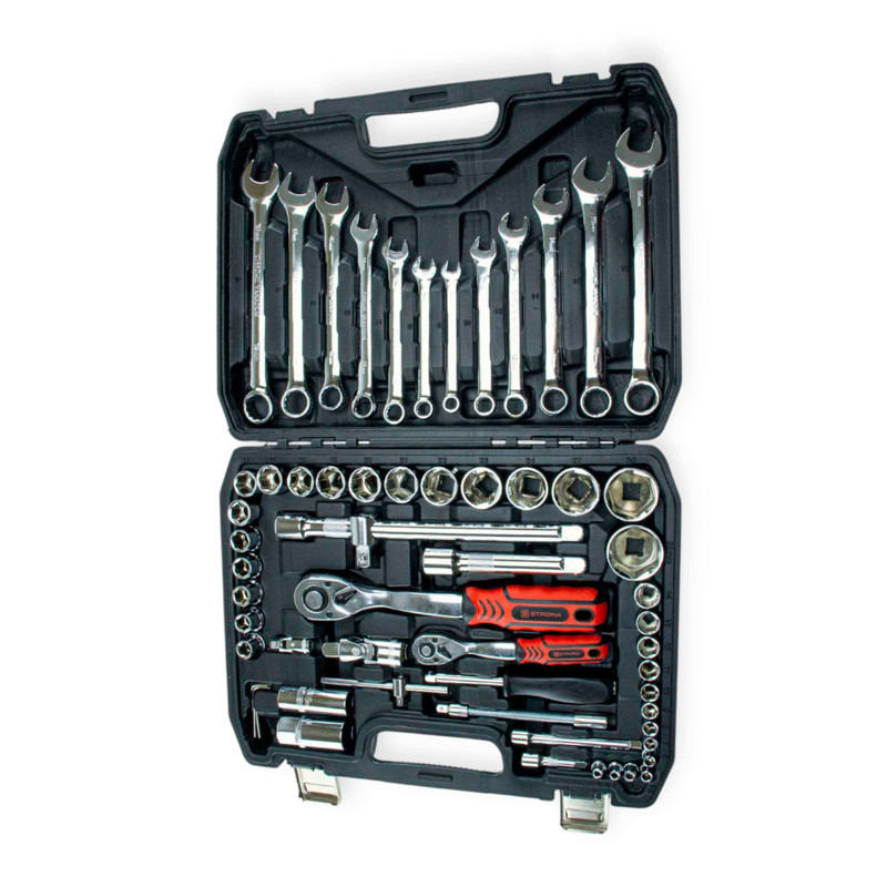 Набір інструменту 1/2", 1/4" 61 шт. Мукачево - фото 2