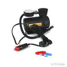 Компресор авто однопоршневий mini 12V 100W 15л/хв 7 Атм прикурювач СИЛА Житомир - изображение 1