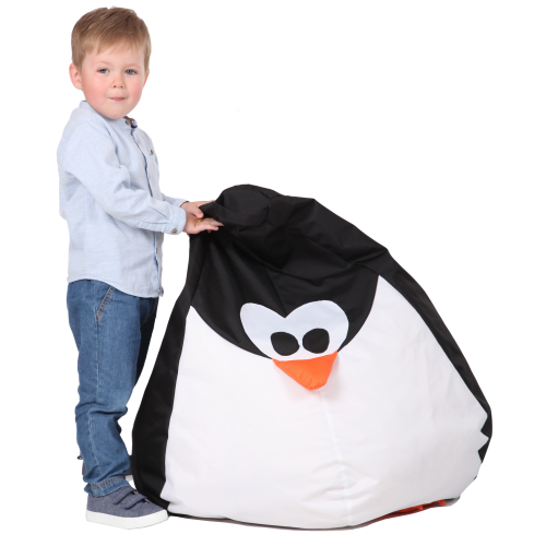 Крісло-мішок Хатка Пінгвін дитяче (до 5 років) Київ - фото 1