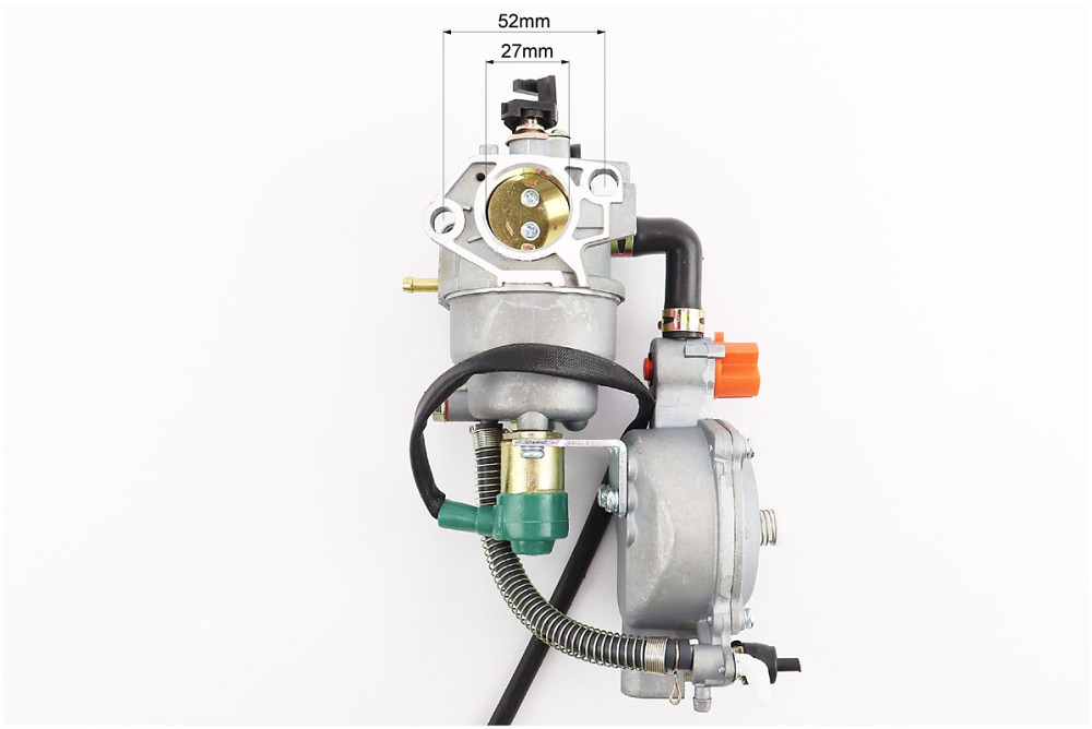 Газовий карбюратор LPG (пропан-бутан) для генераторів 4-6кВт (механізм важільний) 173F/177F/182F/188F/190F, від 3шт -8% Київ - фото 3