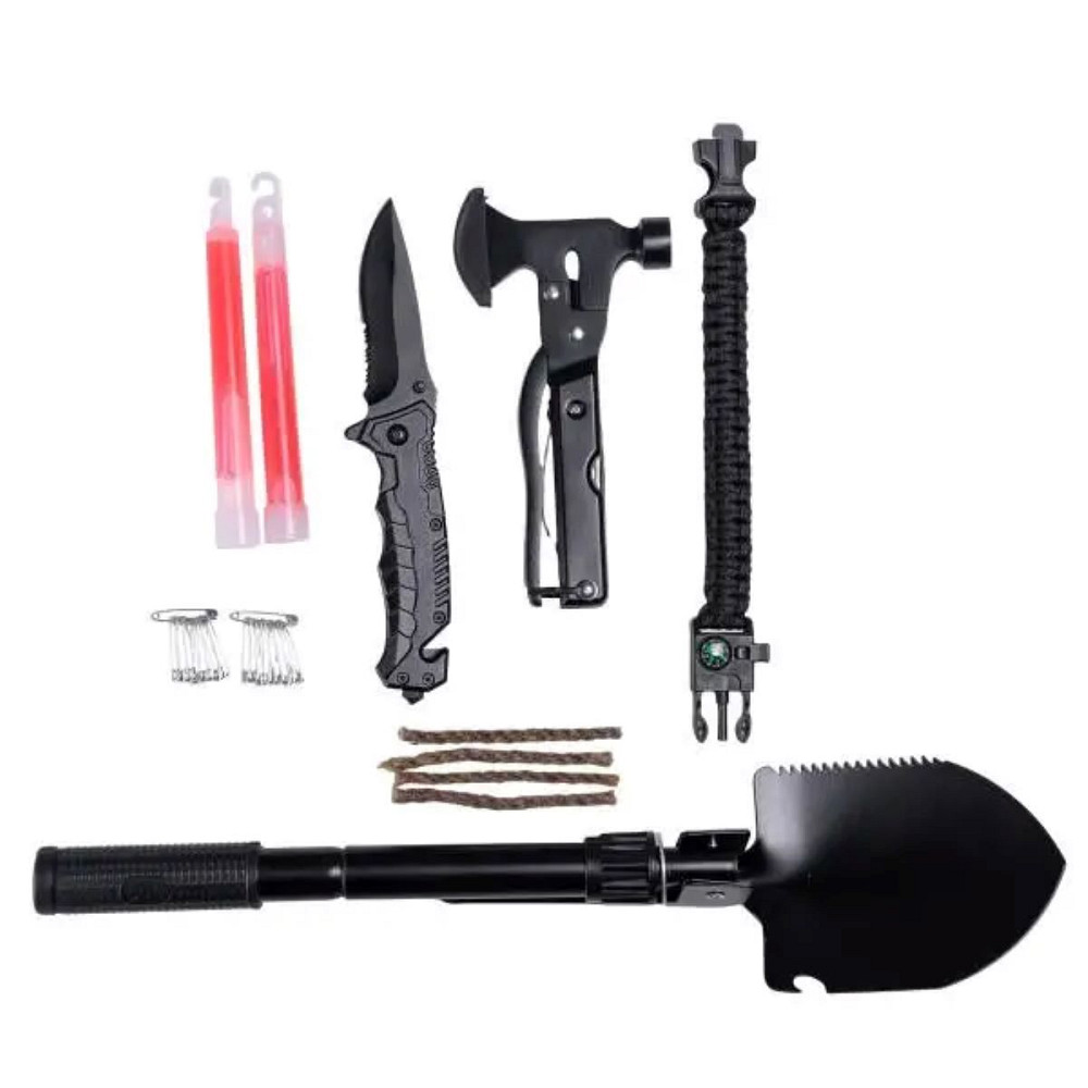 Lugi Туристичний набір інструментів для виживання 21х15х12 см похідний набір з аптечкою і лопат Київ - фото 7