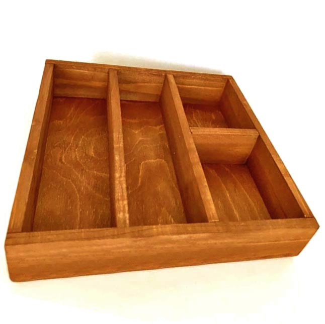 Менажниця дерев'яна "Мітасо" охра Миколаїв - фото 1