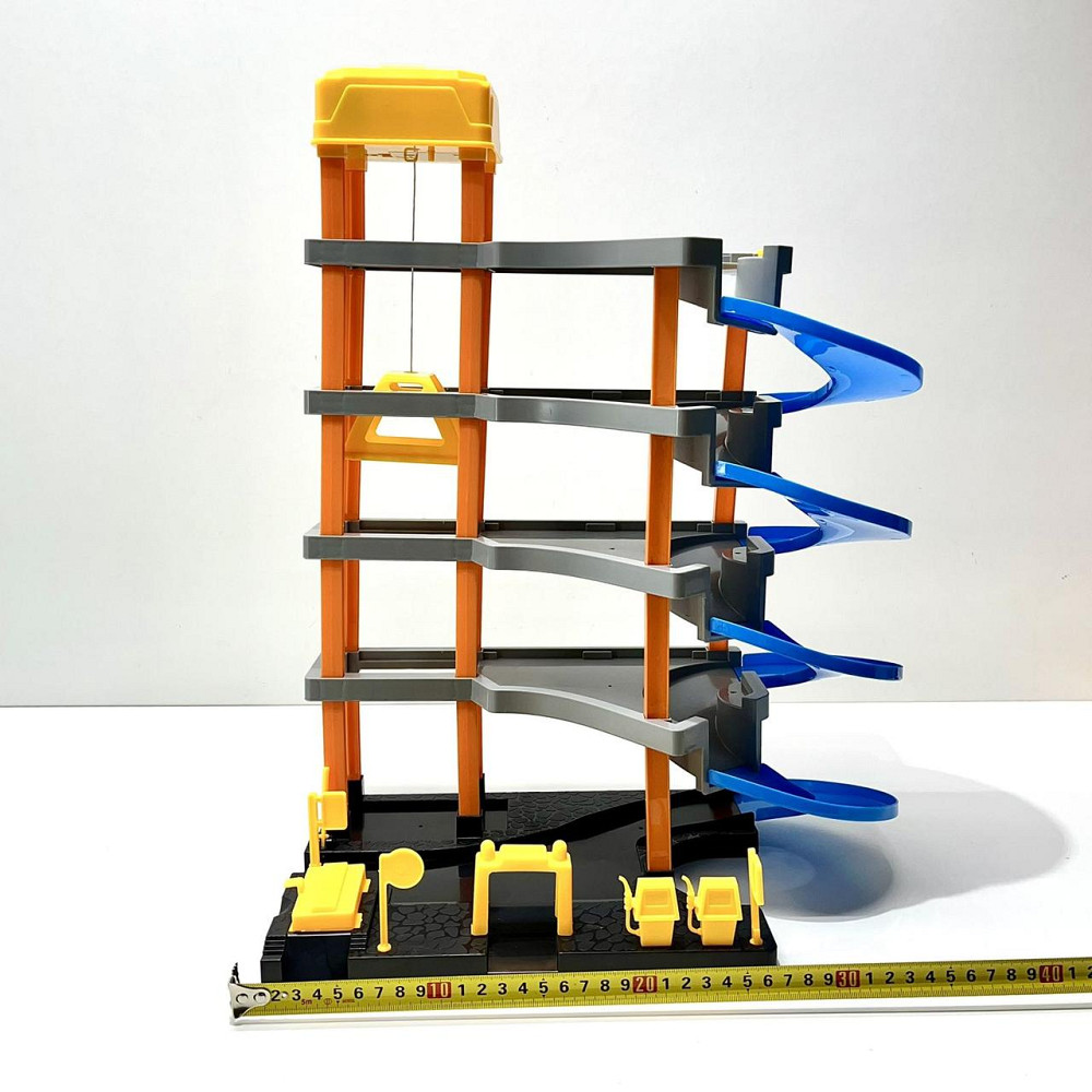 Гараж паркування 5 поверхів спіральний спуск ліфт 3 шт машинки (P9988A-4) Чернігів - фото 8