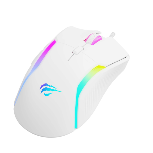 Мишка дротова з програмованими клавішами Havit HV-MS1033 білий Житомир - фото 4