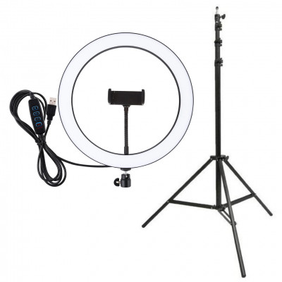 Набір блогера UFT LED лампа 26 см + штатив 2м + тримач (UFTTLL04) Вінниця - фото 6