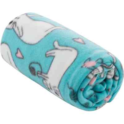 Плед Ardesto Fleece 100% полиэстер, котики, голубой 130х160 см (ART0726PB) Винница