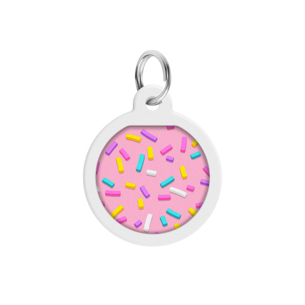 Адресник для собак и кошек металлический WAUDOG Smart ID с QR паспортом, рисунок 