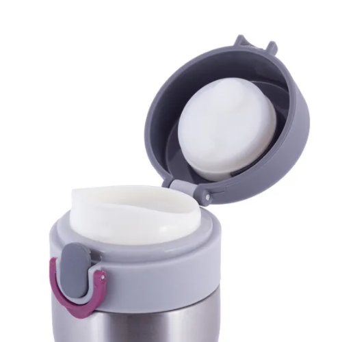 Термопляшка 400мл нержавіюча сталь (блакит/фіолет/помаранч/салат) KAMILLE 2014 Житомир