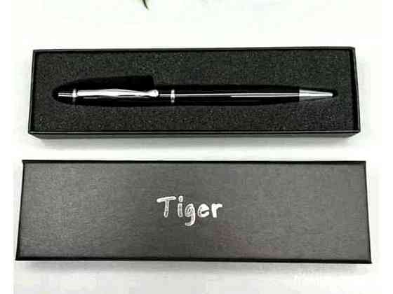 Ручка подарункова 262 Tiger чорна ТМ SUNOPT Київ