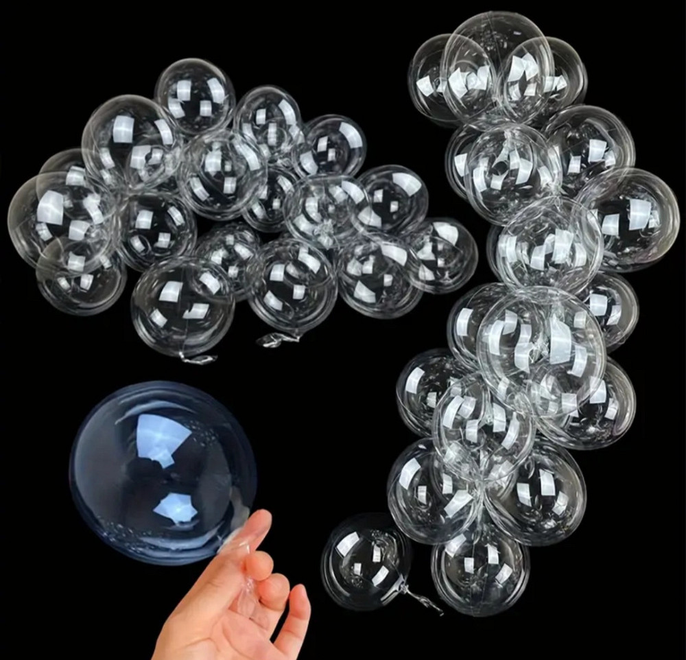 Куля Bubbles 8" | 13 см Прозора Київ - фото 1