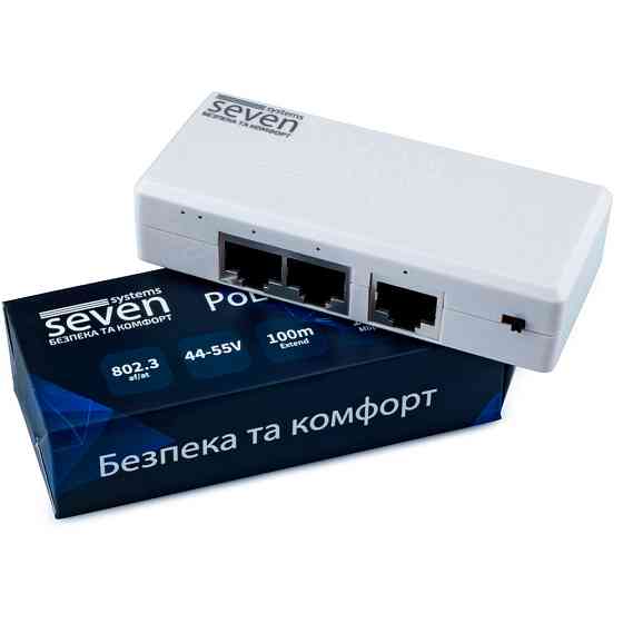 PoE репітер SEVEN P-7312 (POE: 2, UP: 1) Київ