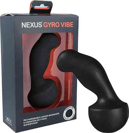 Вибромассажер простаты Nexus Gyro Vibe черный Sex Aura Киев