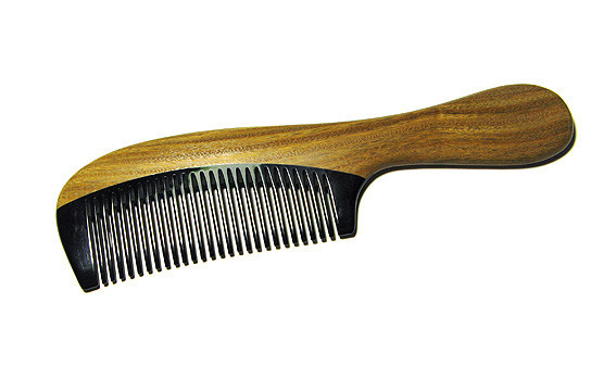 Гребінець для волосся із сандалу та кістки Київ - фото 1