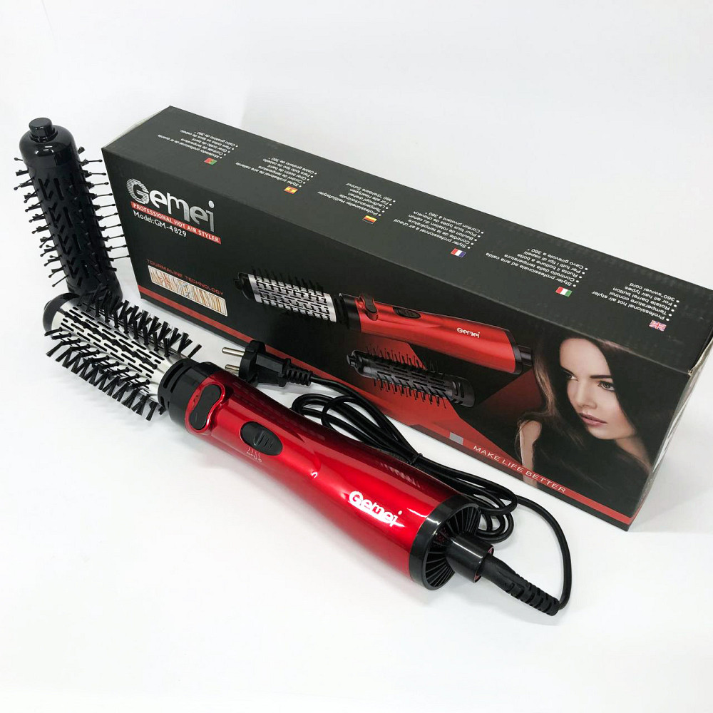 Розкладний фен для волосся, Фен для голови з гарантією, Фен брашинг здоров'я волосся VT-24 Львів - фото 13