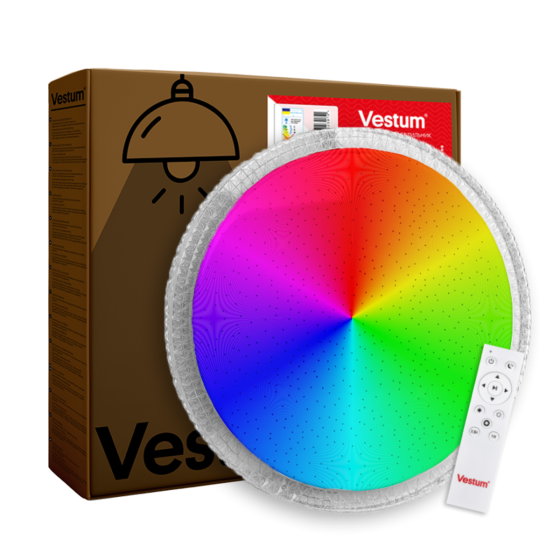 CRYSTAL зоряне небо 60W 395*60мм 3000К-6500К RGB з ДК Днепр