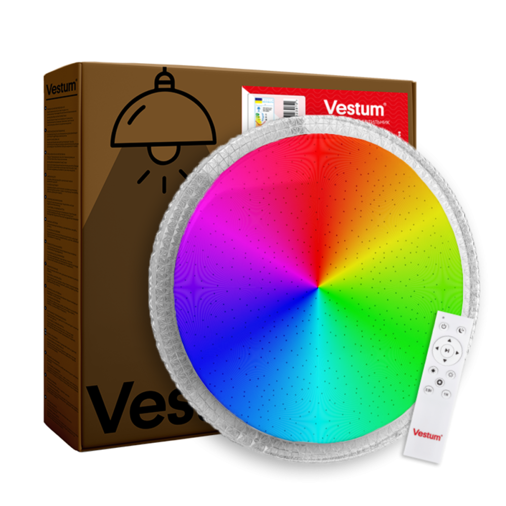 CRYSTAL зоряне небо 60W 395*60мм 3000К-6500К RGB з ДК Днепр - изображение 1