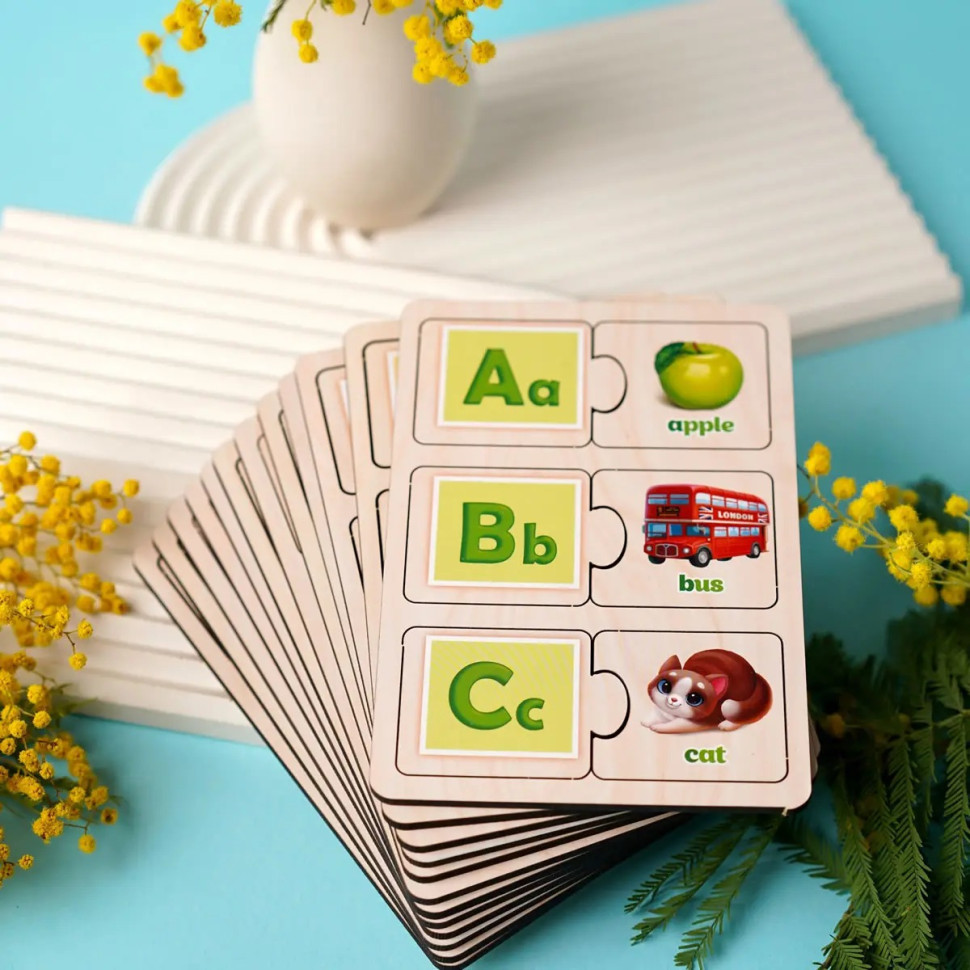 Розвиваюча дитяча гра "Англійський алфавіт" (ПСД253) PSD253 ENG Вінниця - фото 7