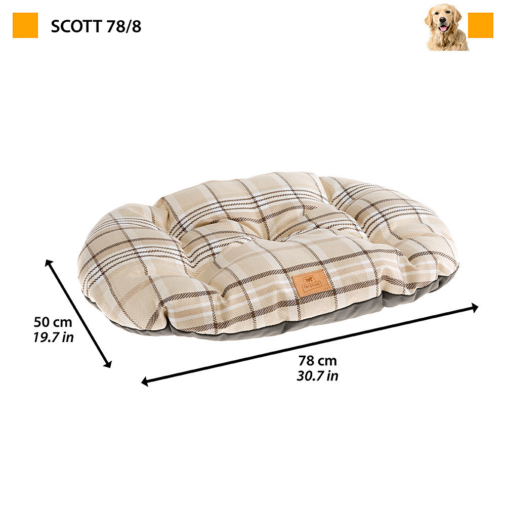 Подушка — м'яке місце для собак і кішок Ferplast Scott 78/8 (Ферпласт Скот 78/8) Запоріжжя - фото 3