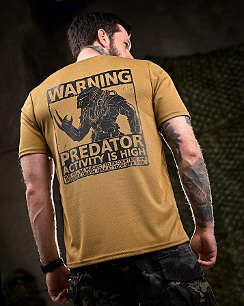 Тактическая потоотводящая футболка Oblivion Predator ДЛ7034 Киев - изображение 1