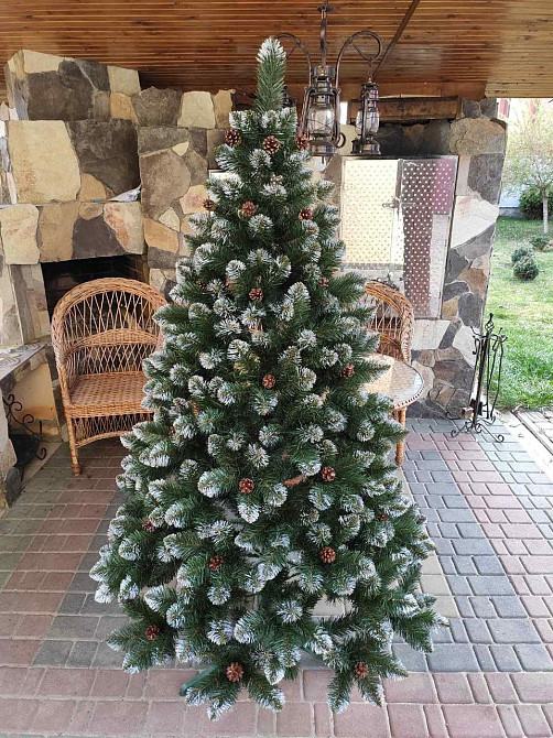 Елка искусственная новогодняя «Элитная» с шишками 1.5 / 1.8 / 2 / 2.5 м 1.8 Киев - изображение 4