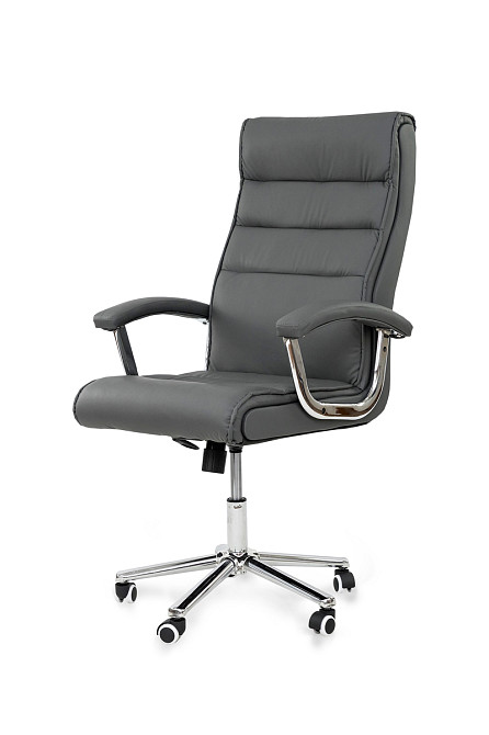 Стілець офісний Паскаль Лайт, сірий Киев - изображение 1